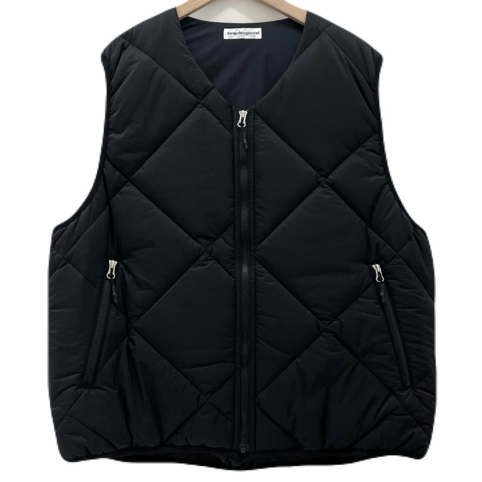 【中古】CABARET POVAL | キャバレーポバール 25AW Aircrew Puff Vest 中綿より良い 25AW-PVA-OT06 黒いこと 大きさ：XL【尾張小牧店】