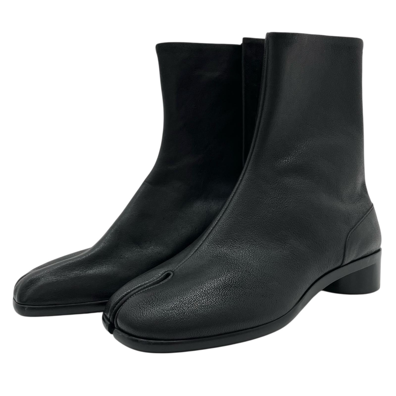 【中古】Maison Margiela | メゾンマルジェラ TABI ANKLE BOOTS タビブーツ S57WU0153 黒いこと【尾張小牧店】【専】