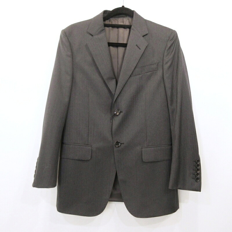 【中古】GUCCI | グッチ マイクロヘリンボーン セットアップ 337687 国内定まり品 薄墨色【姫路東店】