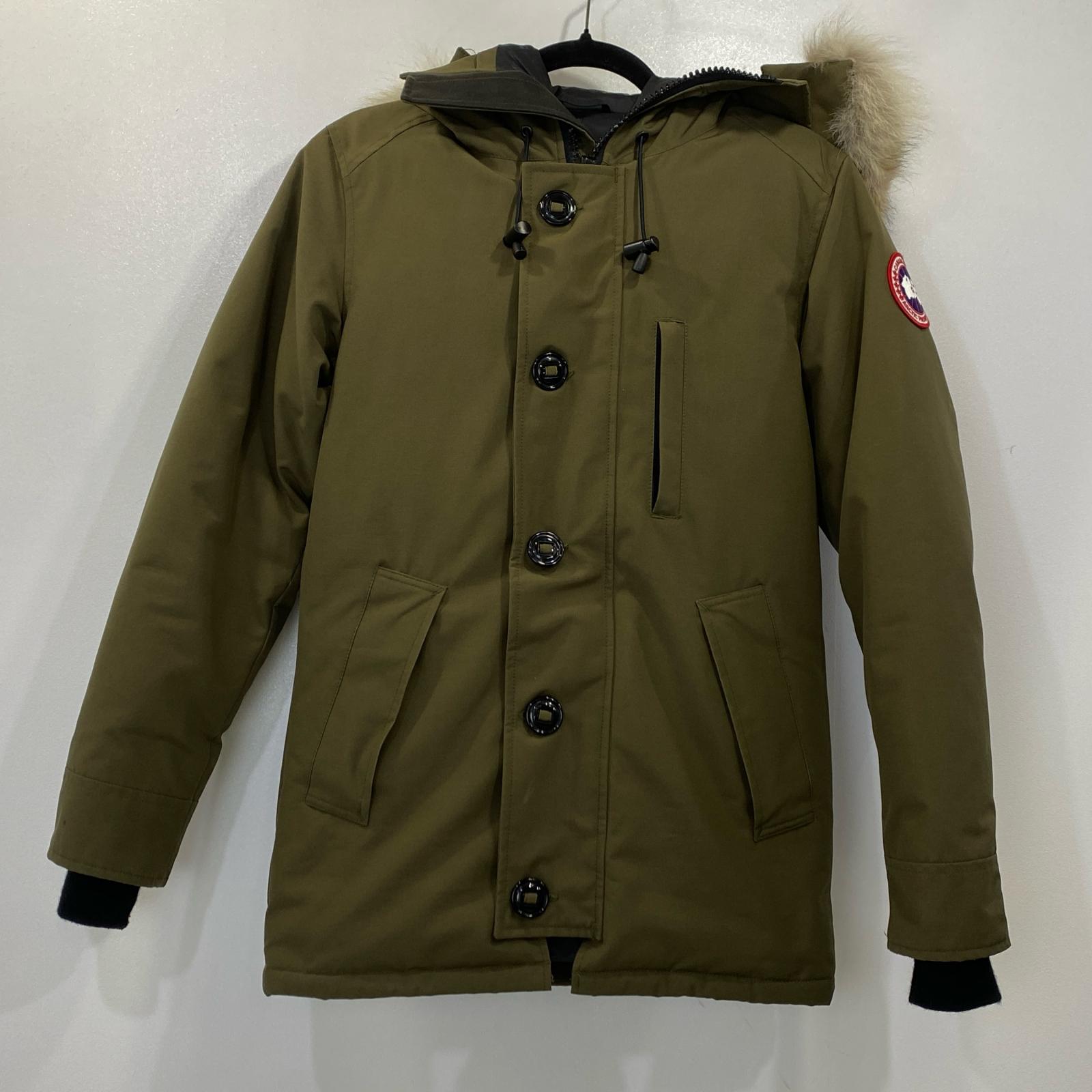 【中古】CANADA GOOSE | カナダグース Chateau Parka Fusion Fit Heritage ダウンジャケット 3426MA サザビーリーグ正規品 カーキ【姫路東店】