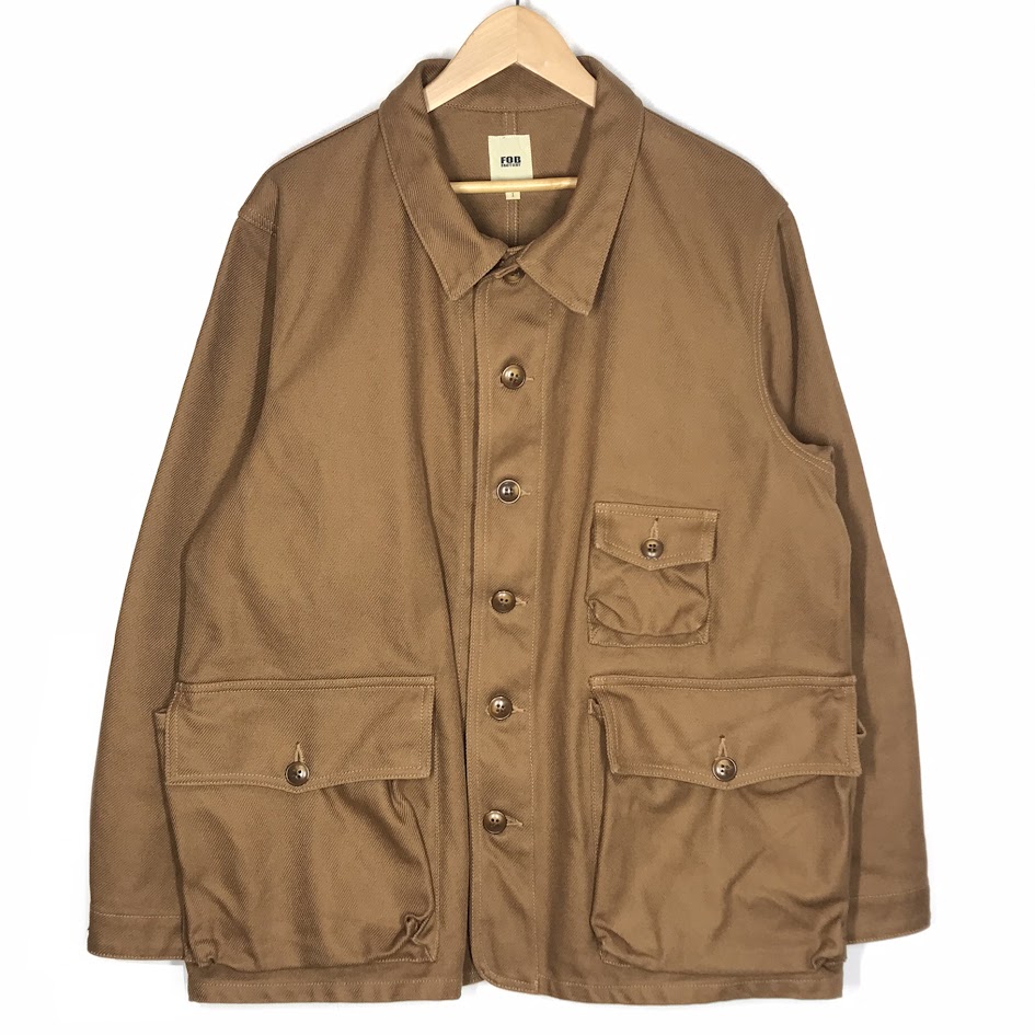 【中古】F.O.B FACTORY | エフオービーファクトリー HUNTING JKT ハンティングジャケット その他アウター F2448 ブラウン サイズ:S【倉吉店】|お宝市番館