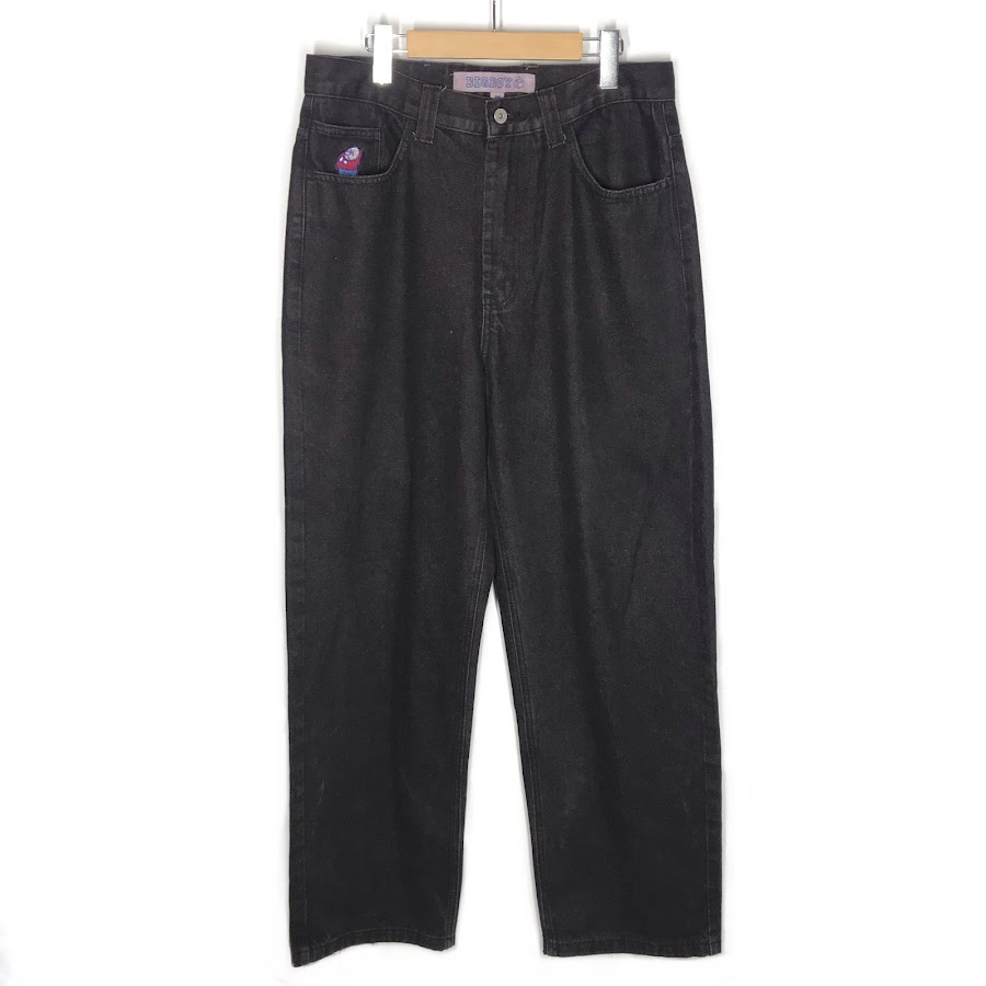 【中古】POLAR SKATE CO. | ポーラースケートカンパニー BIG BOY デニムパンツ PSC-F21-BIGBOYJEANS ブラック サイズ：M【倉吉店】