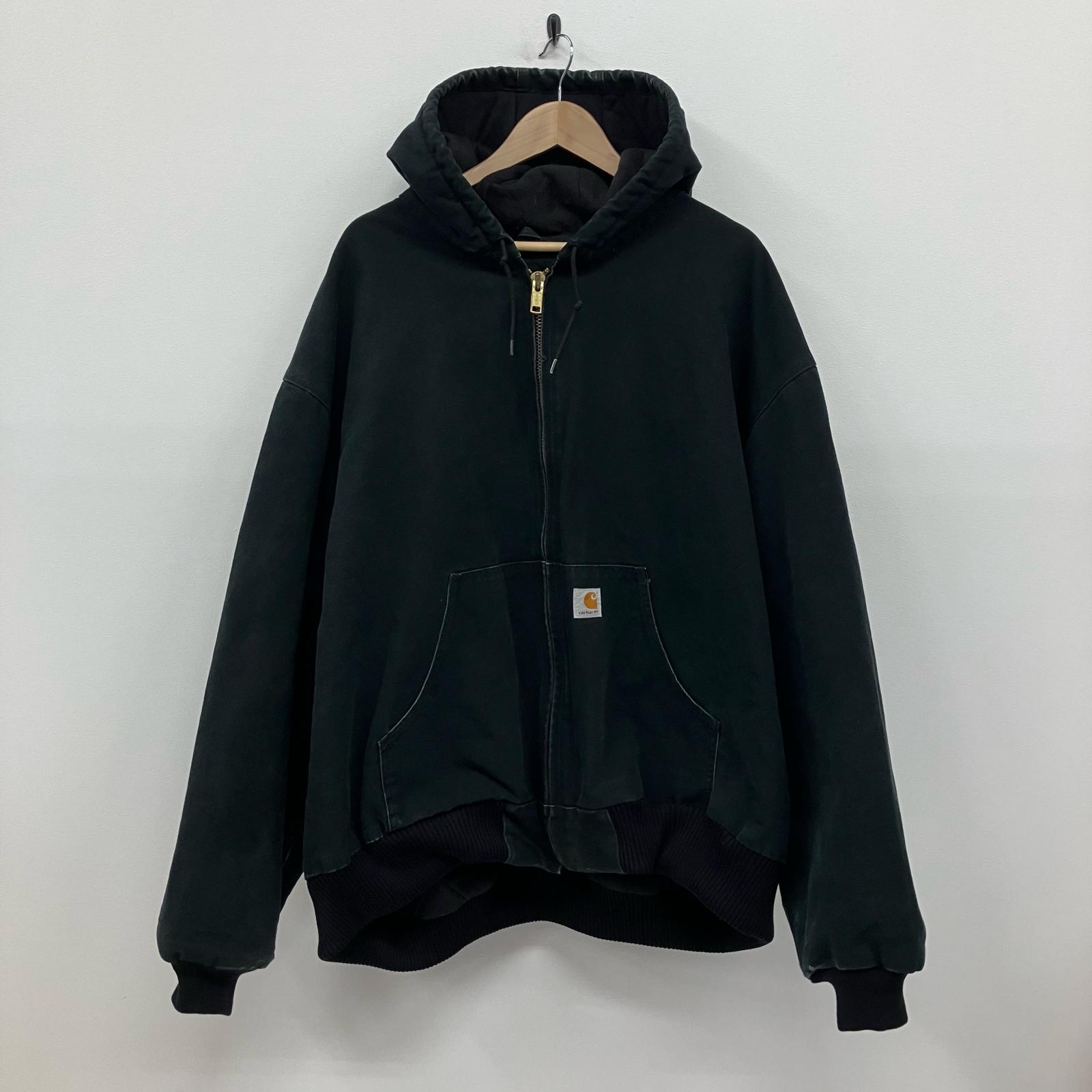 【中古】Carhartt | カーハート アクティブジャケット ブルゾン ブラック【イオン広店】｜お宝市番館