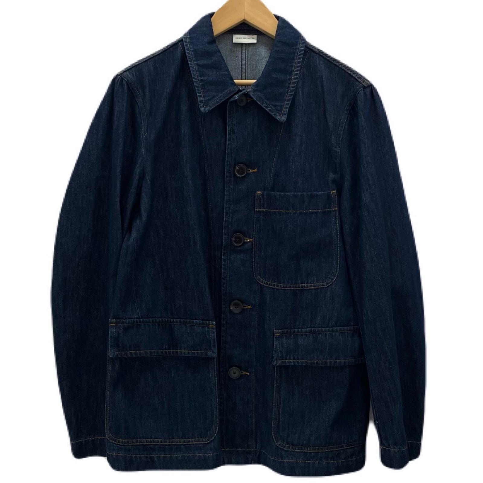 【中古】DRIES VAN NOTEN | ドリスヴァンノッテン 25AW BRAXTON DEN 2381 M.W.JACKET カバーオール 020429-2381 ネイビー サイズ：46【尾張小牧店】