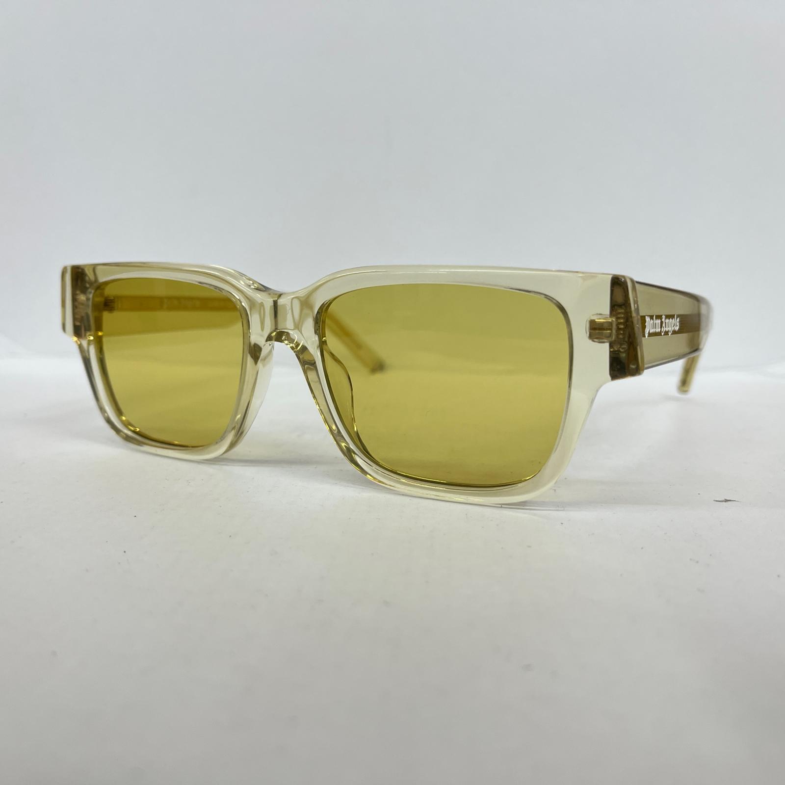 【中古】Palm Angels | パームエンジェルス サングラス PERI009 ホワイト【加古川店】