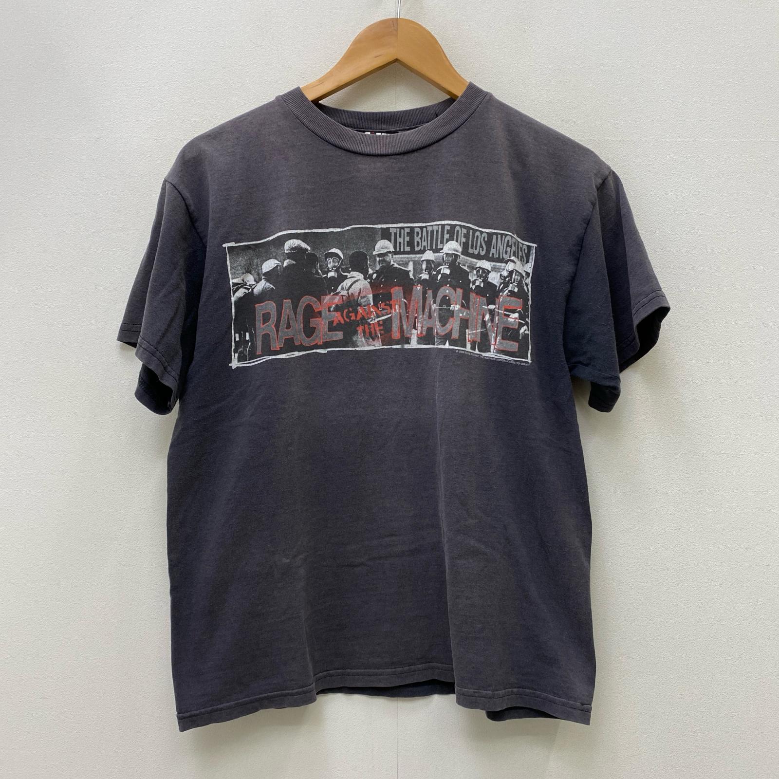【中古】 rage against the machine:the battle of losangeles giant 半袖Ｔシャツ グレー【加古川店】