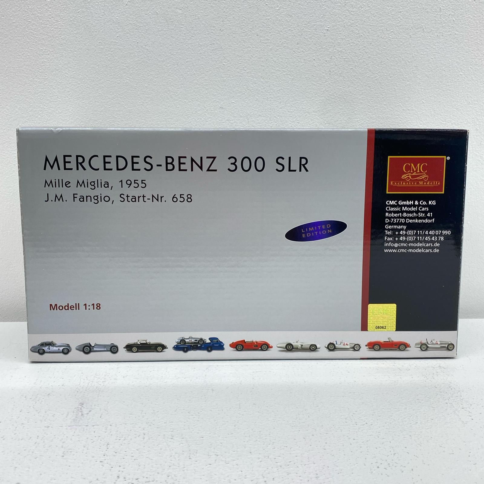 【中古】 CMC Mercedec Benz300 SLR Mille Miglia1995