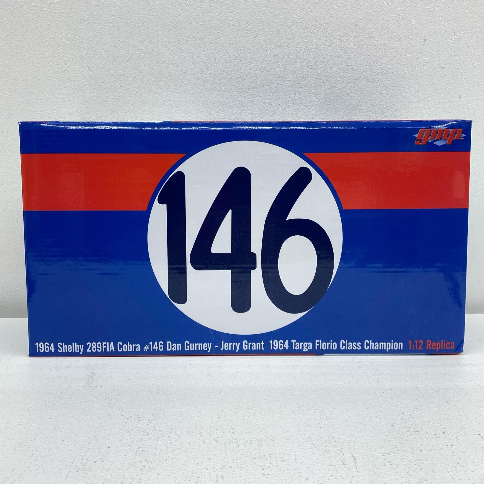 【中古】 Shelby おもちゃ・玩具 1964 Shelby Cobra Dan Gurney&Jerry Grant #146 \'1/12スケール【加古川店】｜お宝市番館