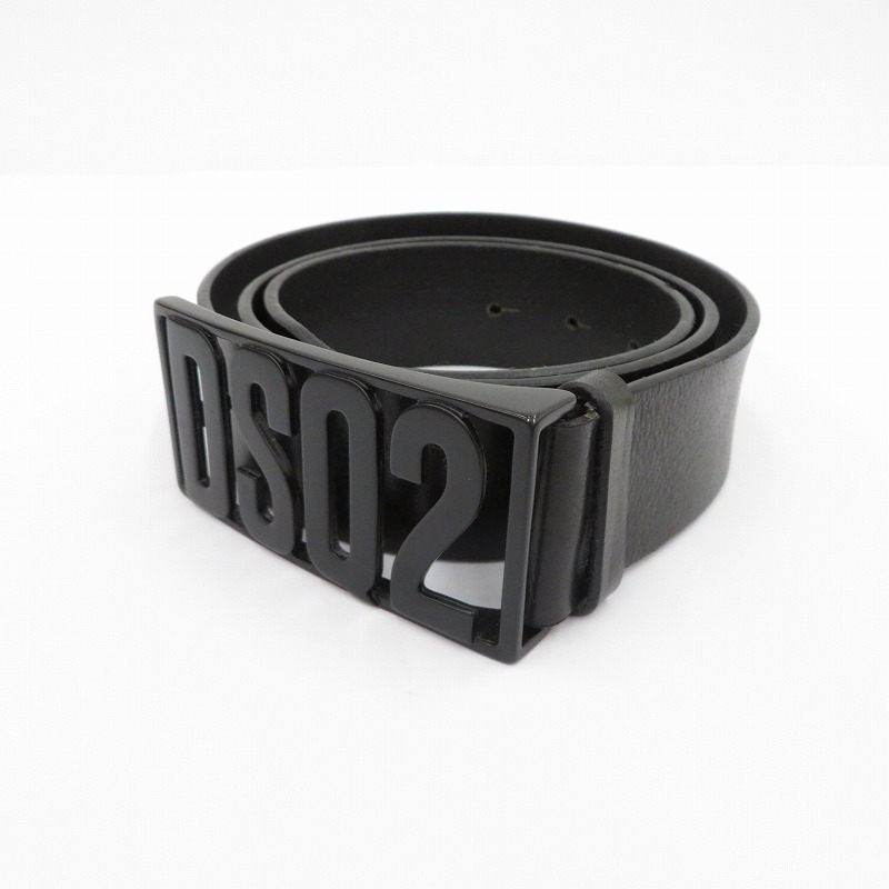 【中古】DSQUARED2 | ディースクエアード ベルト ブラック【瀬戸大橋店】