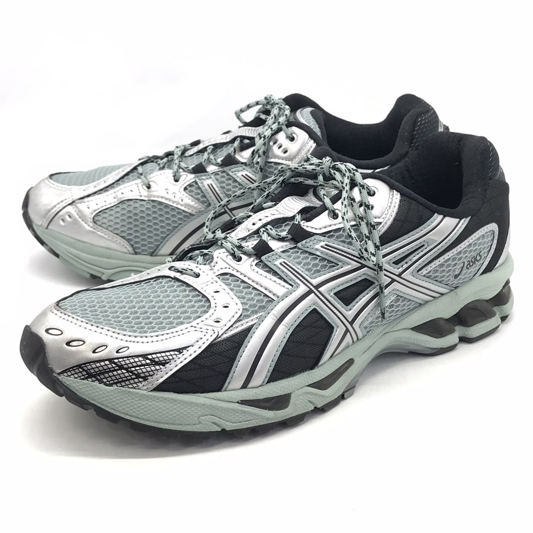 【中古】asics | アシックス GEL-NIMBUS 10.1 OCEAN スニーカー 1203A543 緑であること 28.5珊【倉吉店】