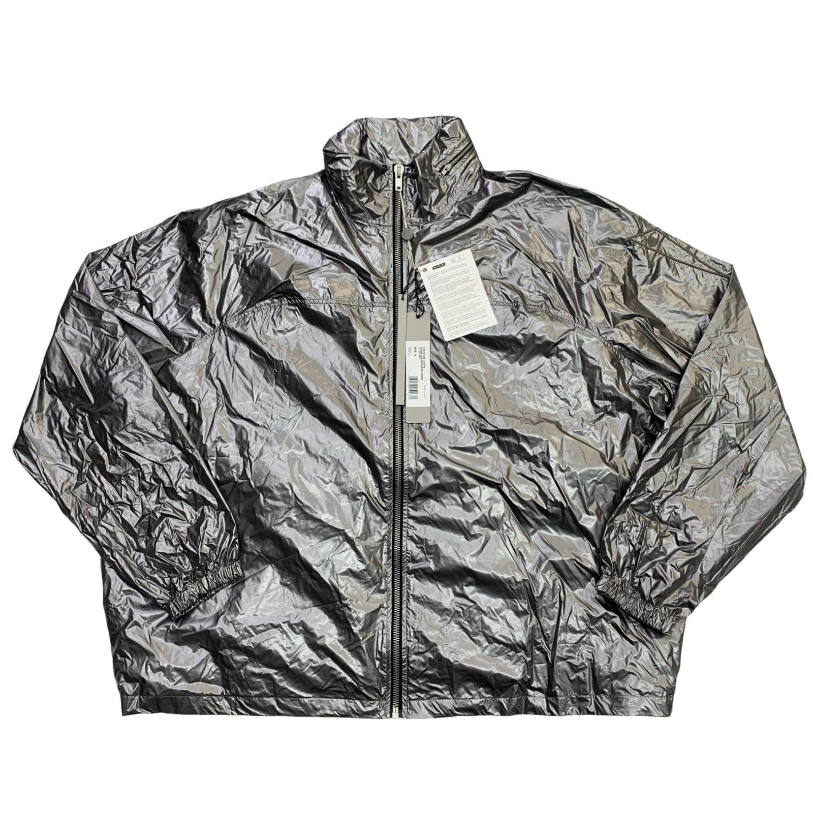 【中古】Rick Owens | リックオウエンス JUMBO WINDBREAKER ナイロン上衣 しろがね色 大いさ：L【瀬戸大橋店】 メンズファッション-コート・ジャケット