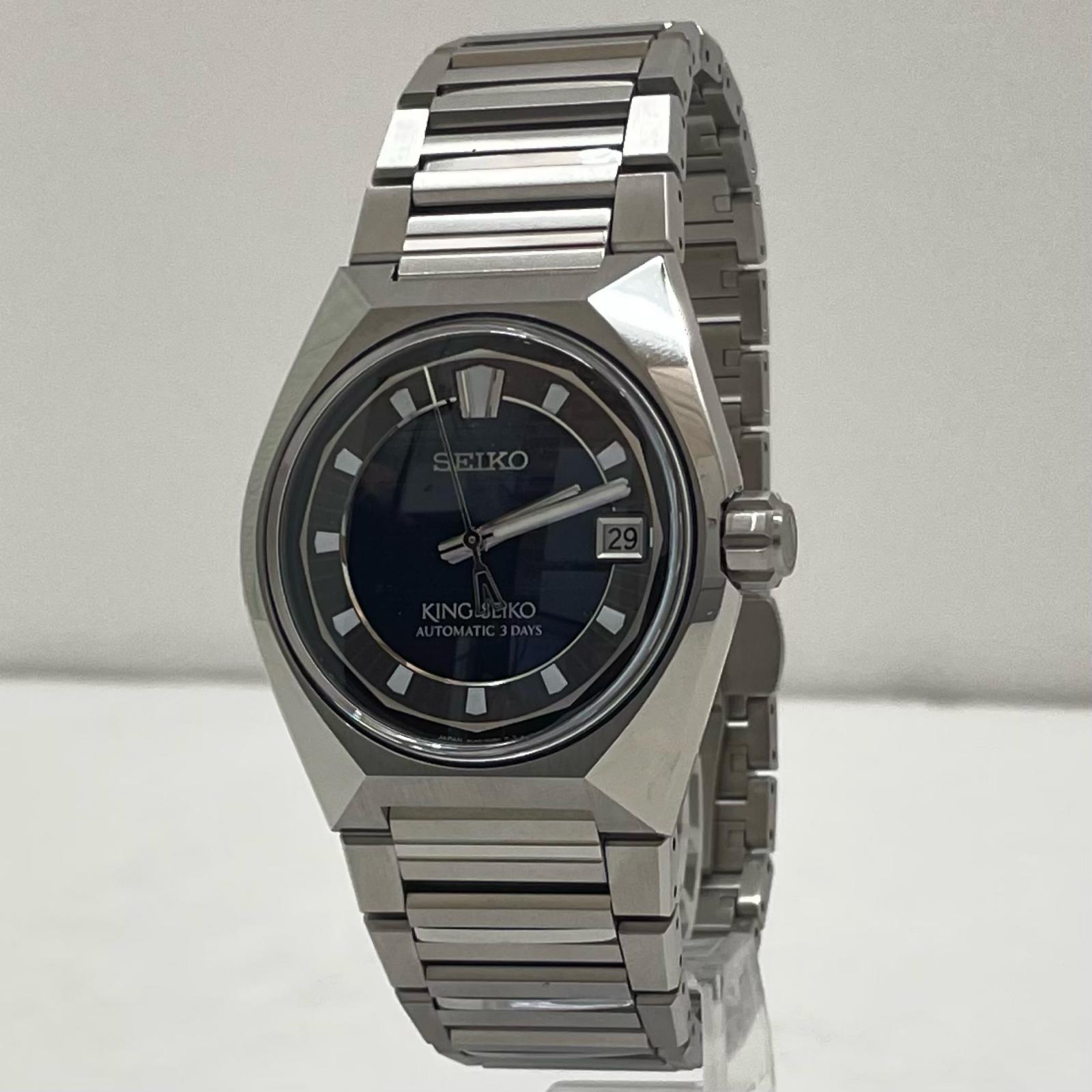 【中古】SEIKO | セイコー 腕時計 ブラック 箱、説 SDKV003/8L45-00B0 VANAC【尾張小牧店】