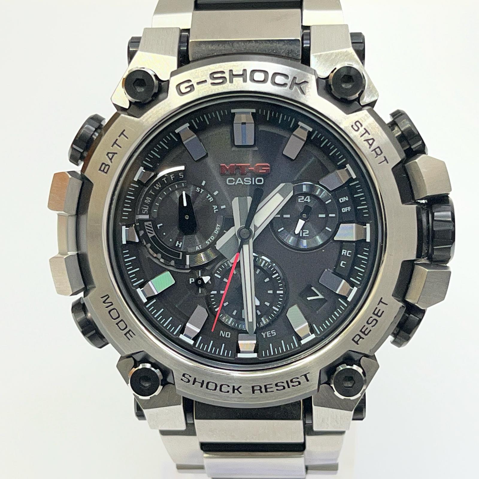 【中古】G-SHOCK | ジーショック ウォッチ MTG-B3000D-1AJF しろがね色【加古川店】