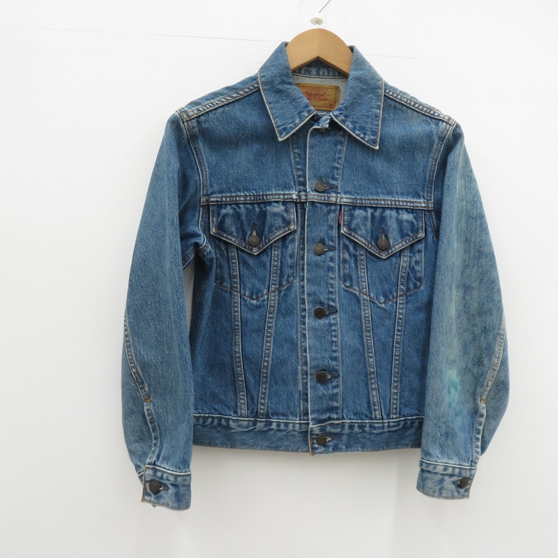 【中古】Levi\u0027s | リーヴァイズジーンズ 上衣 ジーンズ 70505 青色 大きさ：34【瀬戸大橋店】