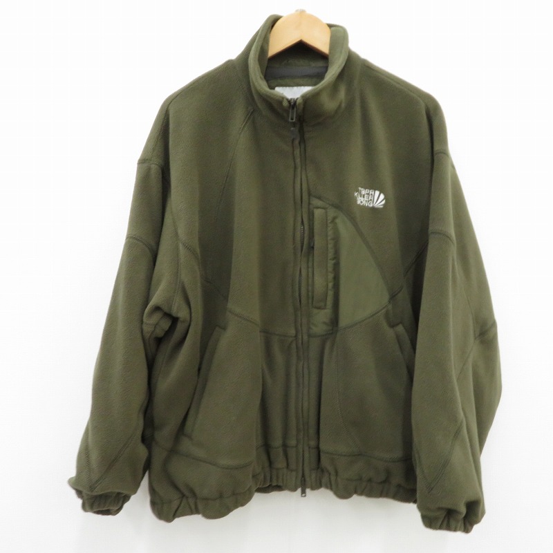 【中古】TIGHTBOOTH PRODUCTION | タイトブースプロダクション FLEECE JKT 余分の物トップス FW24-TBKB02 カーキ 大きさ：M【瀬戸大橋店】
