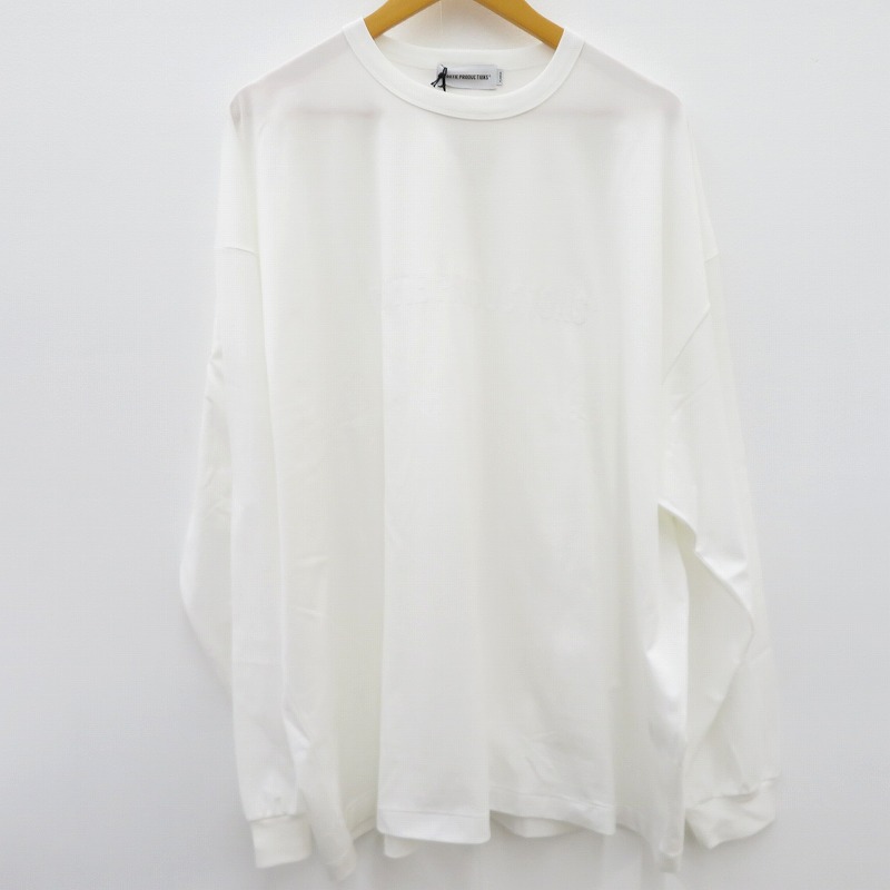 【中古】COOTIE | クーティー Oversized Print L/S Tee 長袖Ｔシャツ CTE-25A340 白いこと 大きさ：XL【瀬戸大橋店】