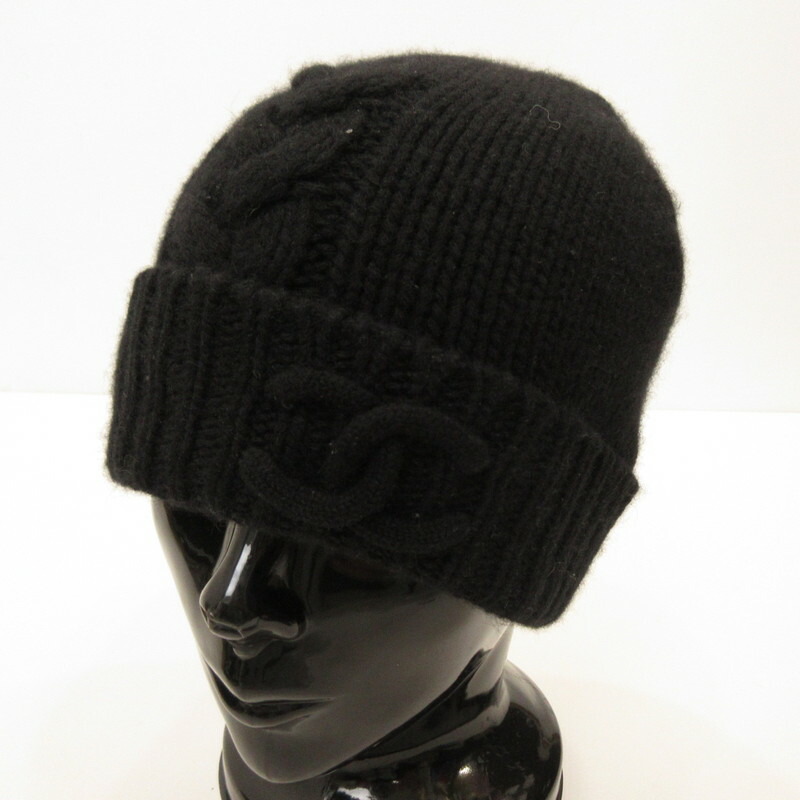 【中古】CHANEL | シャネル 編み物旗がしら AAB424 国内定め事品 黒いこと【姫路東店】