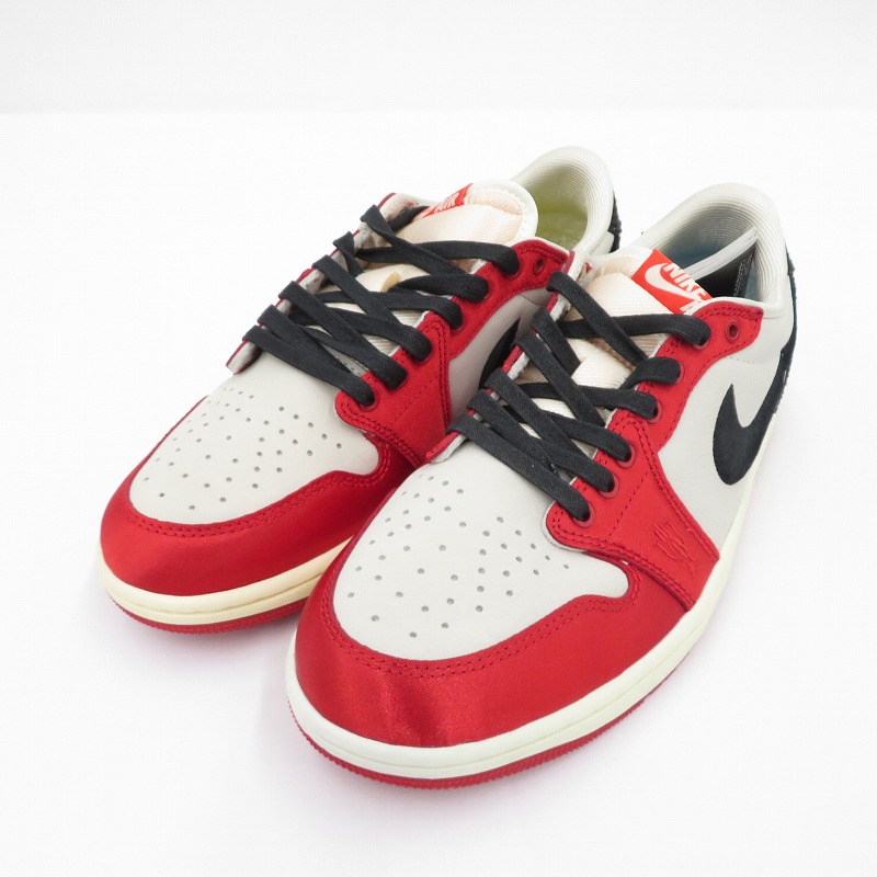 【中古】NIKE | ナイキ ×Trophy Room AJ1 LOW OG スニーカー FN0432-100 エアジョーダン レッド 27cm【瀬戸大橋店】