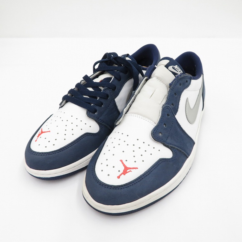 【中古】NIKE SB | ナイキエスビー AJ1 Low \u0027Midnight Navy\u0027 スニーカー CJ7891-400 エアジョーダン 米国海軍 29糎【瀬戸大橋店】