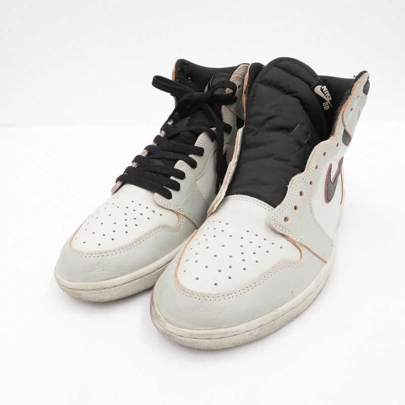 【中古】NIKE SB | ナイキエスビー ×AJ1 High OG \u0027NYC To Paris\u0027 スニーカー CD6578-006 エアジョーダン 薄墨色 29糎【瀬戸大橋店】