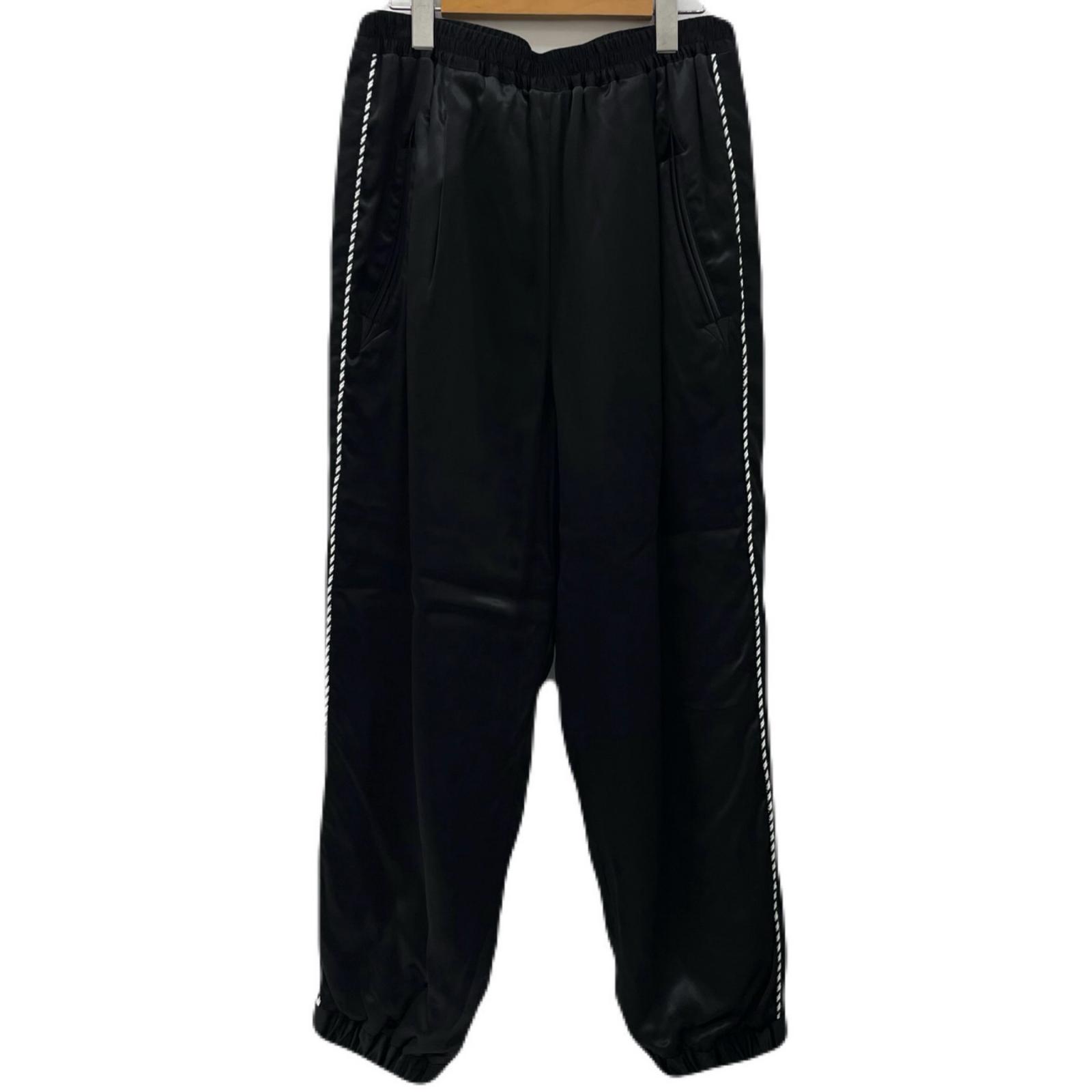 【中古】WACKOMARIA | ワコマリア 26SS SKA PANTS レーヨンサテン パンツ 26SSE-WMO-PT01 ブラック サイズ：L【尾張小牧店】