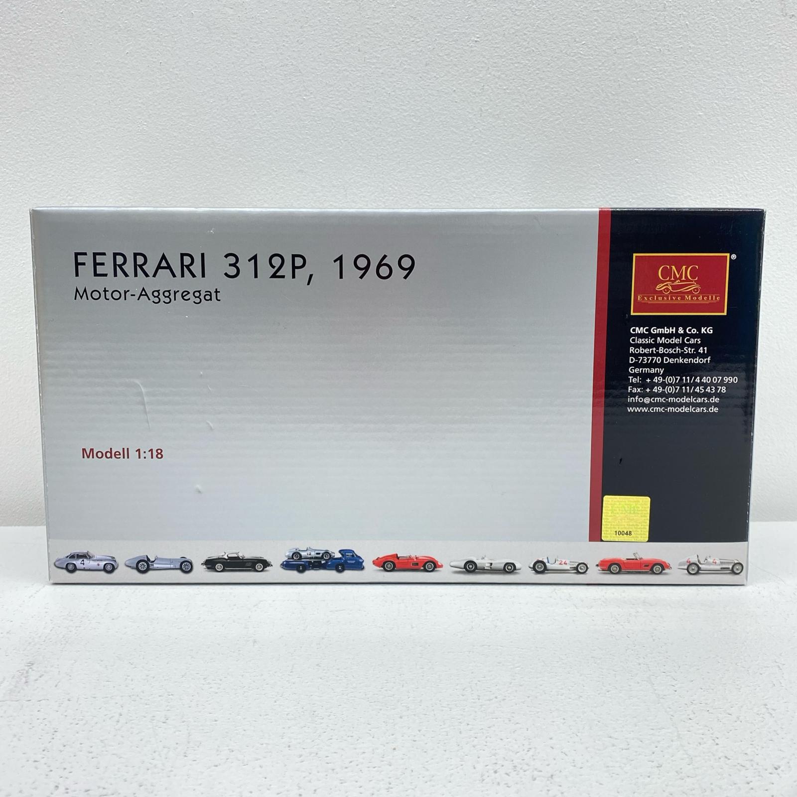 【中古】 CMC Ferrari 312P 1969 エンジン
