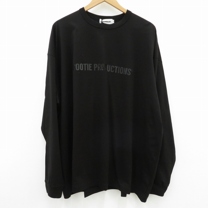 【中古】COOTIE | クーティー Oversized Print L/S Tee 長袖Ｔシャツ CTE-25A340 黒いこと 大きさ：XL【瀬戸大橋店】
