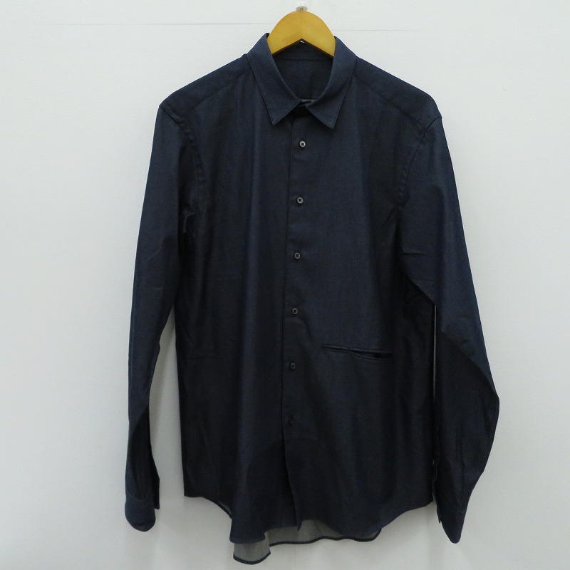 【中古】 長袖シャツ SHINYA ブルー サイズ：3【瀬戸大橋店】