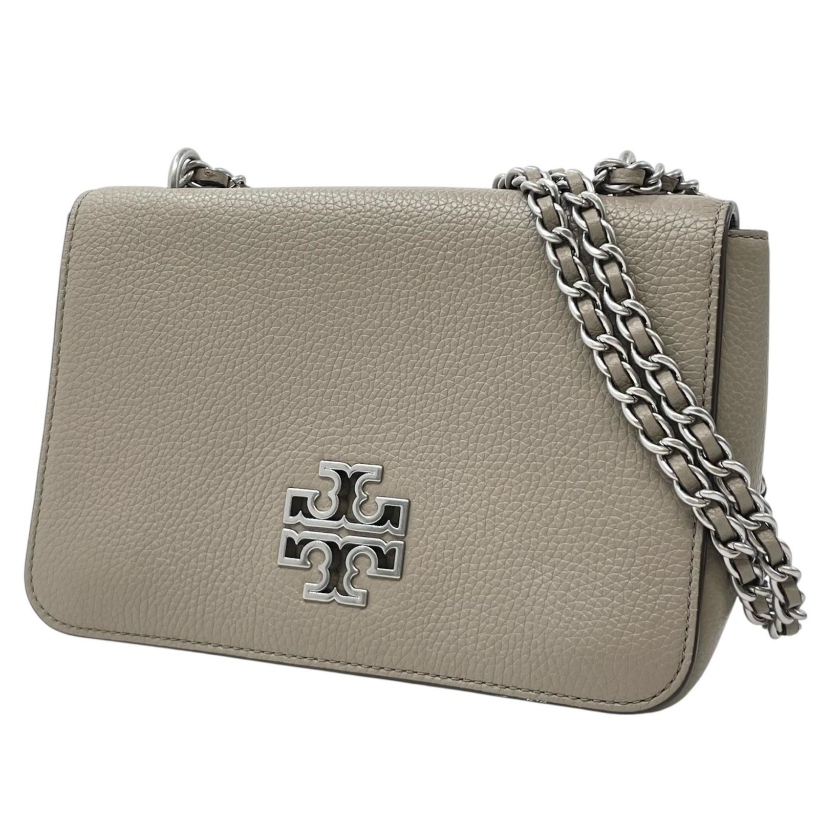 【中古】Tory Burch | トリーバーチ チェーン ショルダーバッグ 1001101 グレー【尾張小牧店】