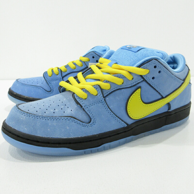 【中古】NIKE | ナイキ Dunk Low Pro×Powerpuff Girls ダンク ロー プロ パワーパフガールズ スニーカー FZ8320-400 ブルー サイズ：28.0cm【三重本店】