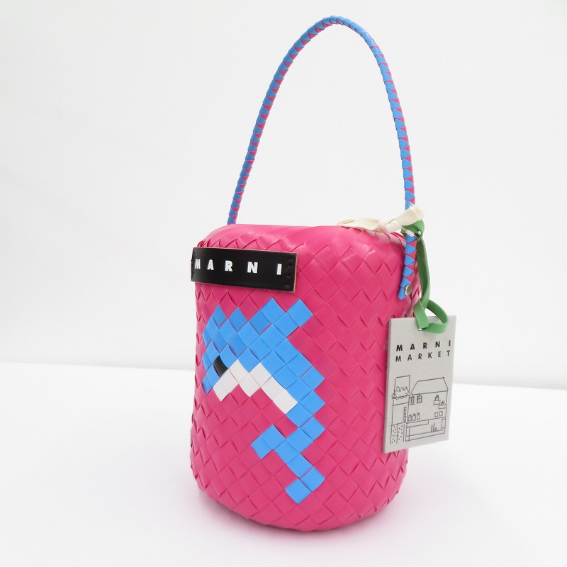 【中古】MARNI | マルニ MARNI MARKET/海豚 井戸釣瓶御徒面子  SHMH0123A0RF081JQB20 サクラ色【瀬戸大橋店】