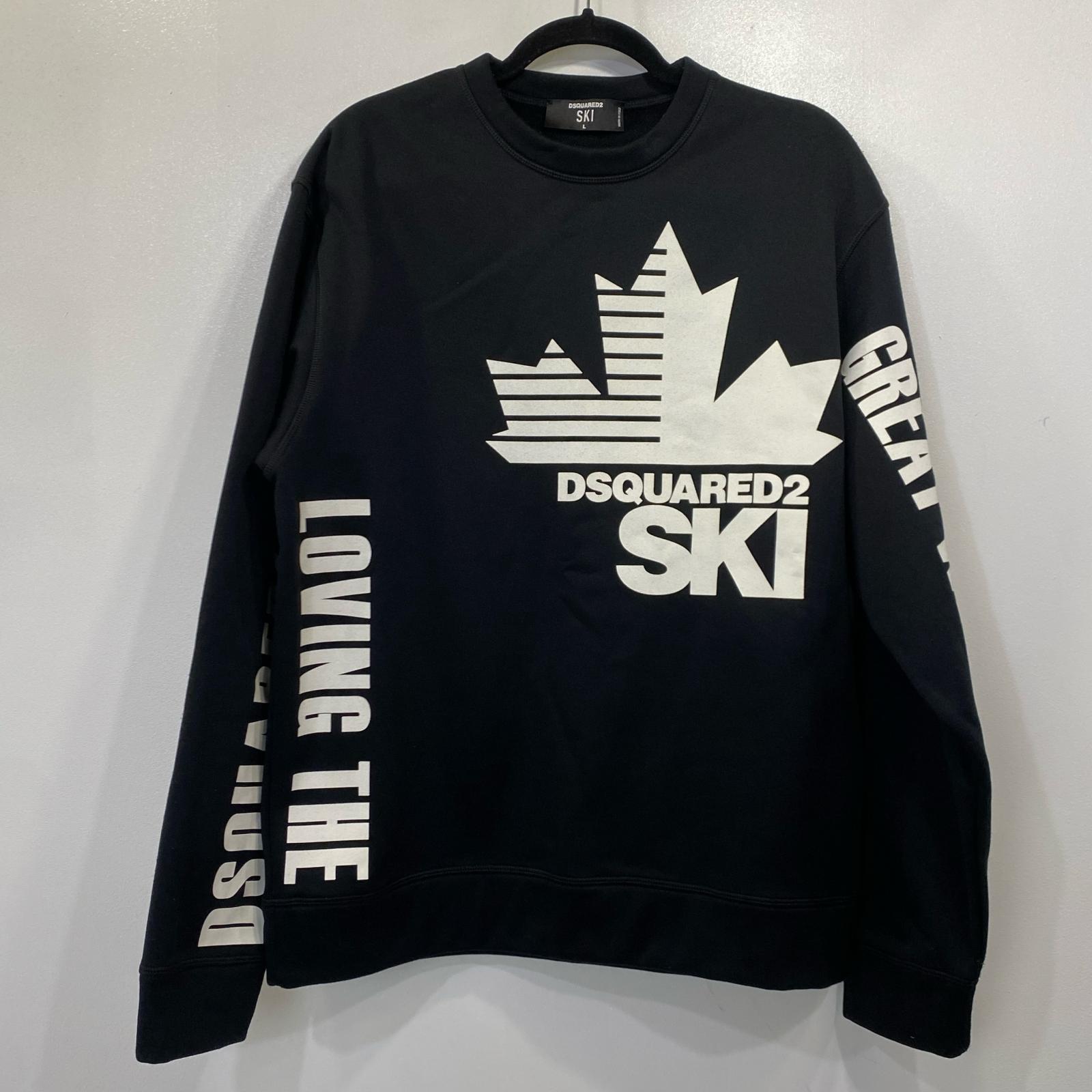 【中古】DSQUARED2 | ディースクエアード スウェット S71GU0385 2020S/S ブラック サイズ：L【姫路東店】