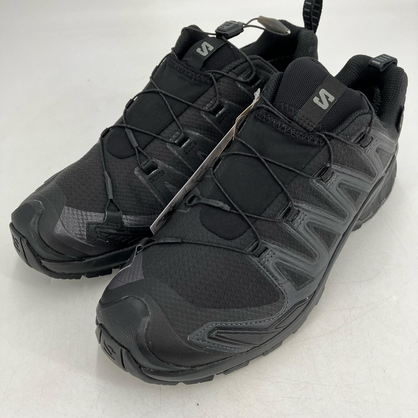 【中古】SALOMON | サロモン XA PRO 3D V9 GTX スニーカー L47270100 黒いこと 28糎【イオン広店】
