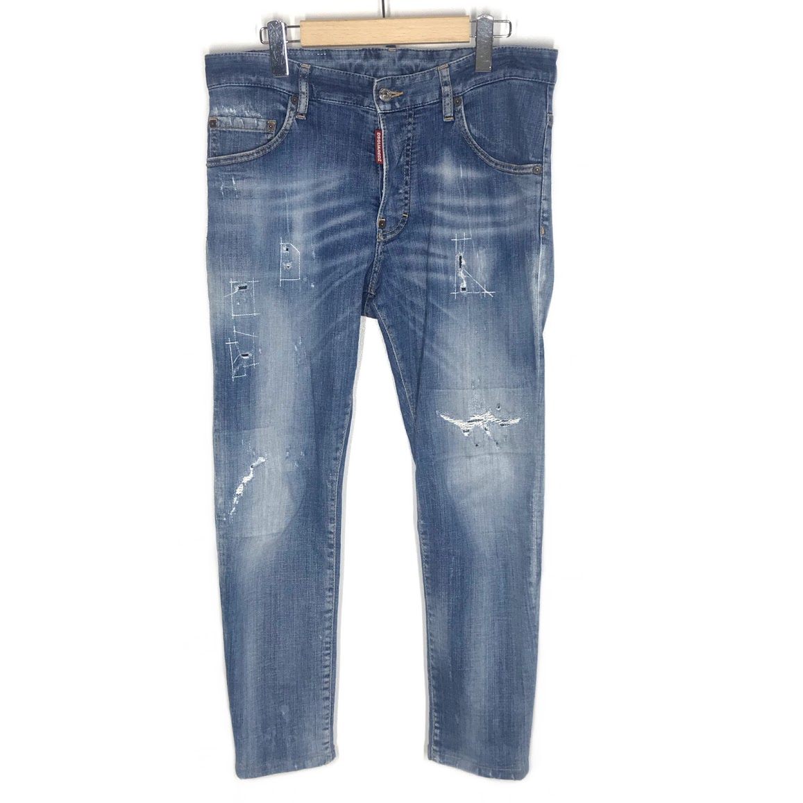 【中古】DSQUARED2 | ディースクエアード SKATER JEANS 不都合工業 ジーンズズボン下 S74LB0749 青碧 大きさ：46【倉吉店】