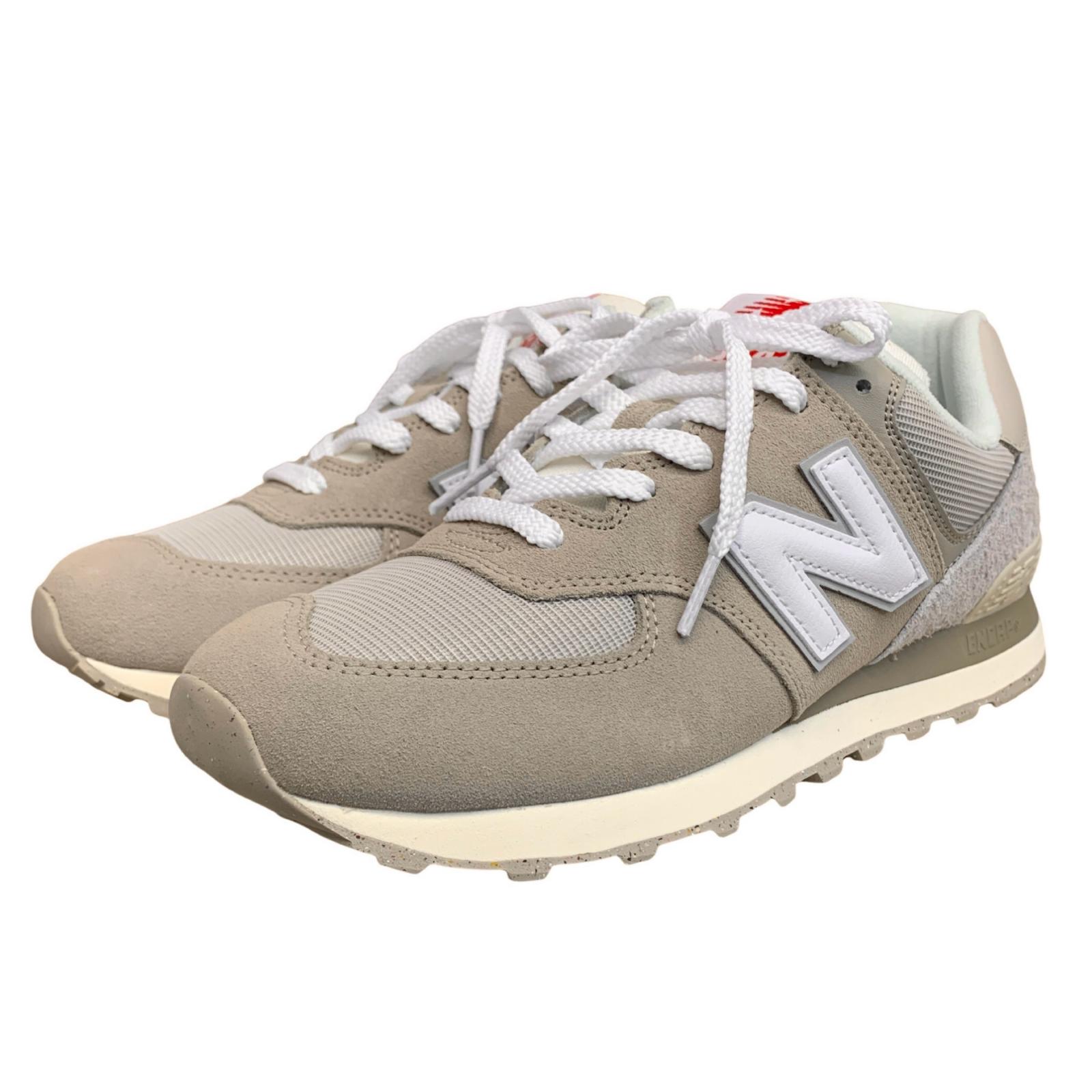 【中古】NEW BALANCE | ニューバランス U574GRR スニーカー ベージュ 27.5cm【瀬戸大橋店】