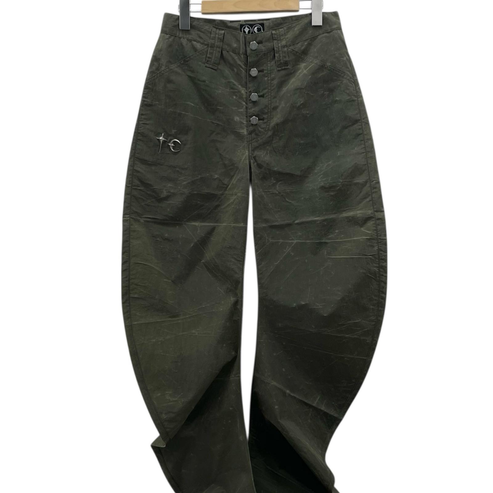 【中古】Thug Club | サグクラブ　25SS Scarred Parkour Pants ナイロンパンツ TC25PT0503 カーキ サイズ：1【尾張小牧店】