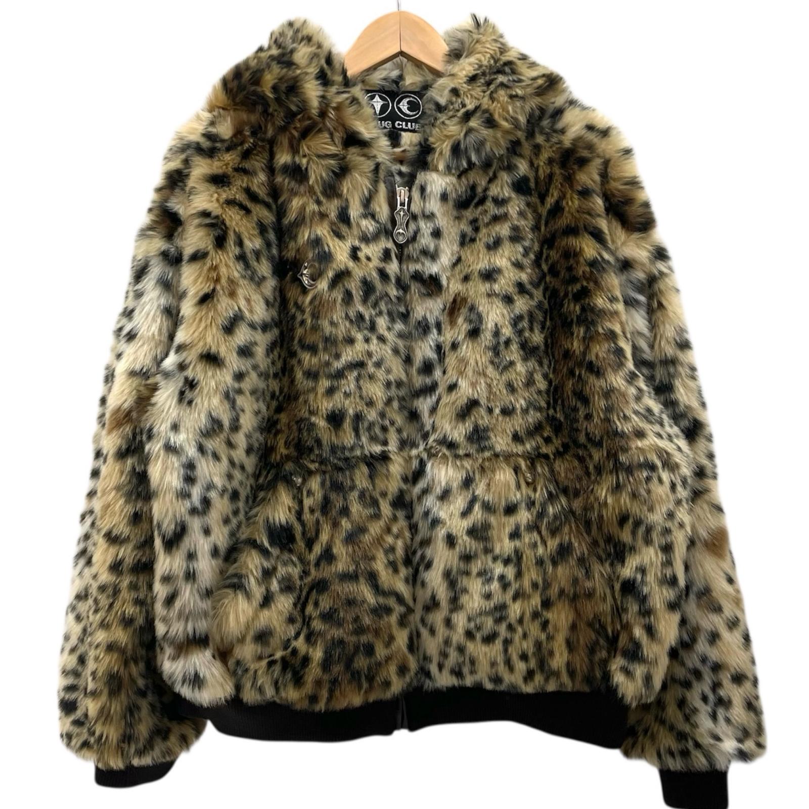 【中古】Thug Club | サグクラブ 25SS Leopard Fur Jacket レオパードファージャケット TC25JK3101 ヒョウ柄 大きさ：2【尾張小牧店】