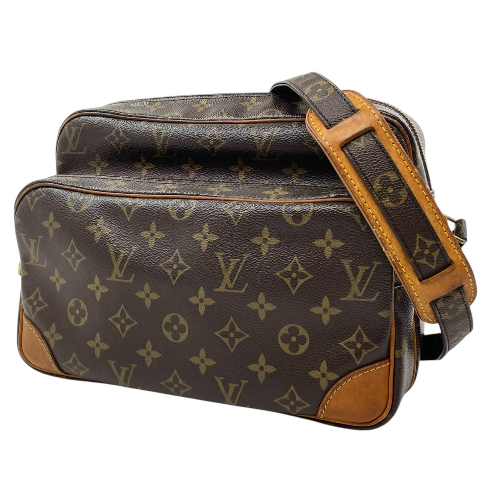 【中古】LOUIS VUITTON | ルイ・ヴィトン ナイル モノグラム 肩先 御徒面子 M45244 赤銅色【尾張小牧店】