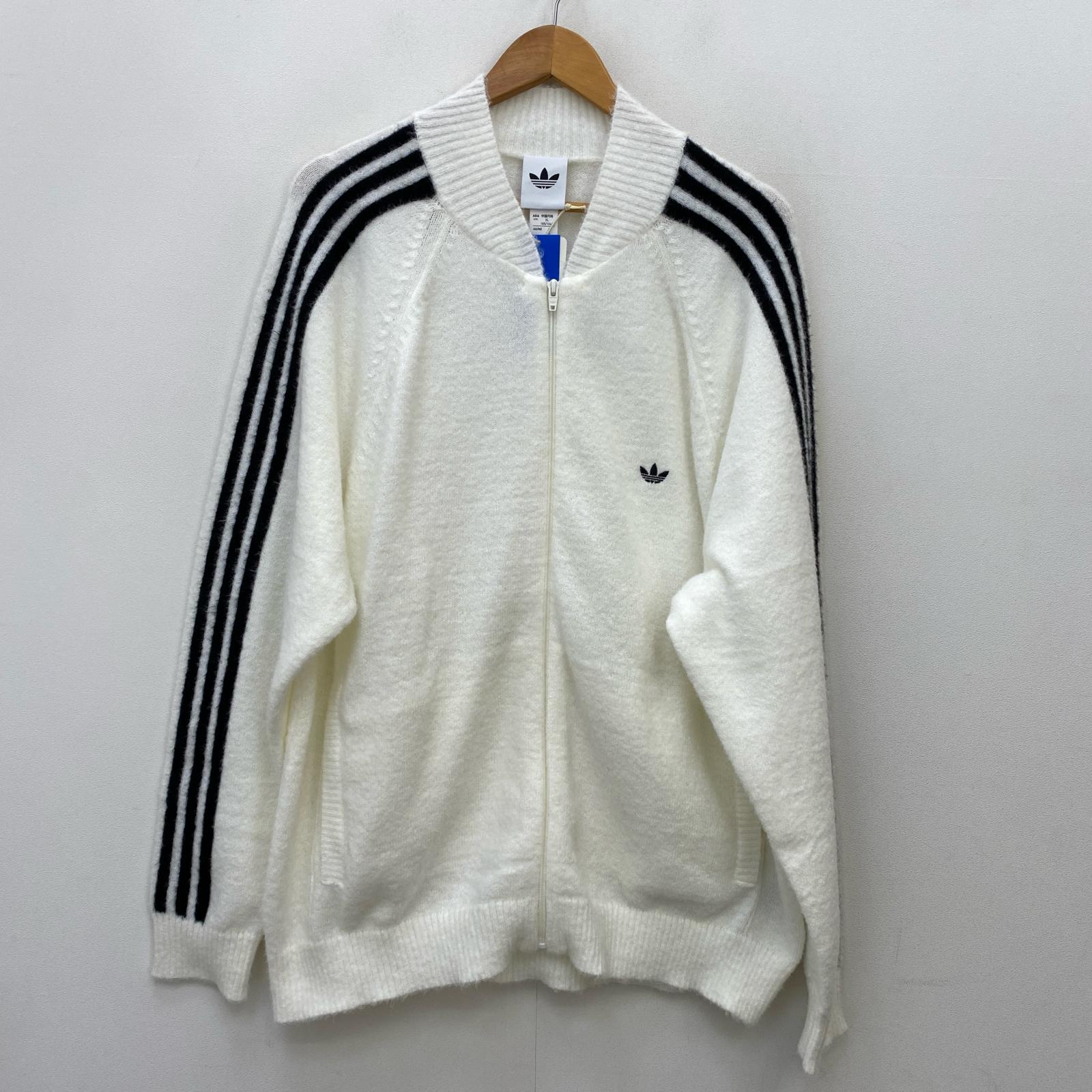 【中古】adidas Originals | アディダスオリジナルス SST トラックトップ ニット ブルゾン KD9397 ホワイト サイズ：XXL【加古川店】｜お宝市番館 12,600円