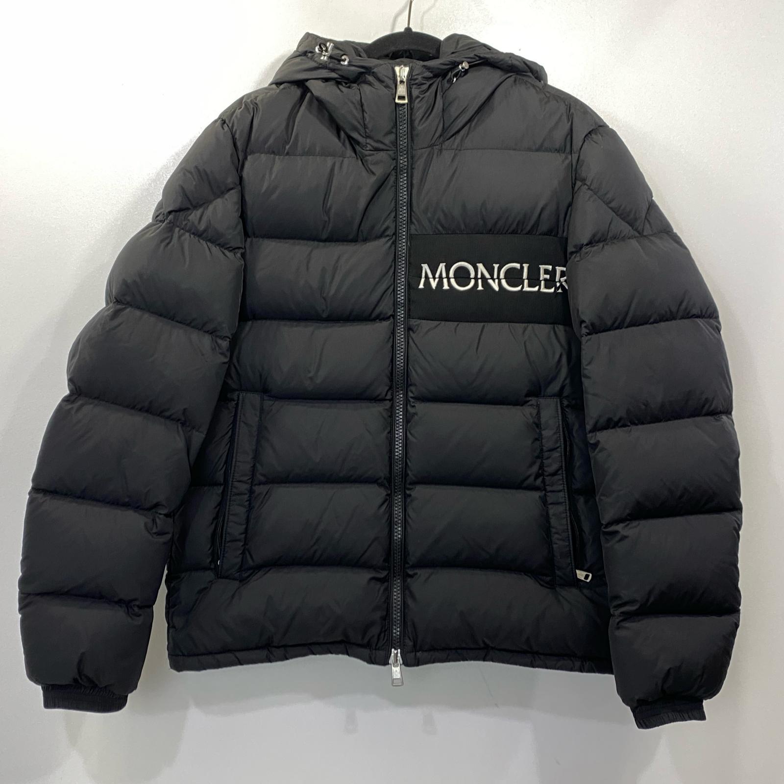 【中古】MONCLER | モンクレール AITON ダウンジャケット D20914188405 2018A/W 国内正規品 ブラック サイズ：3【姫路東店】