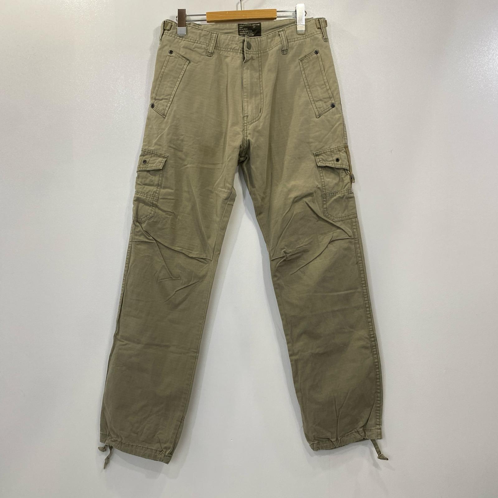【中古】STUSSY | ステューシー Authentic Gear パンツ W:30 カーキ【姫路東店】