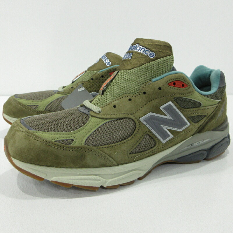 【中古】NEW BALANCE×Bodega | ニュー平衡にする×ボデガ 990V3 スニーカー M990BD3 赤銅色 大いさ：28.5糎・D【三重中央局】