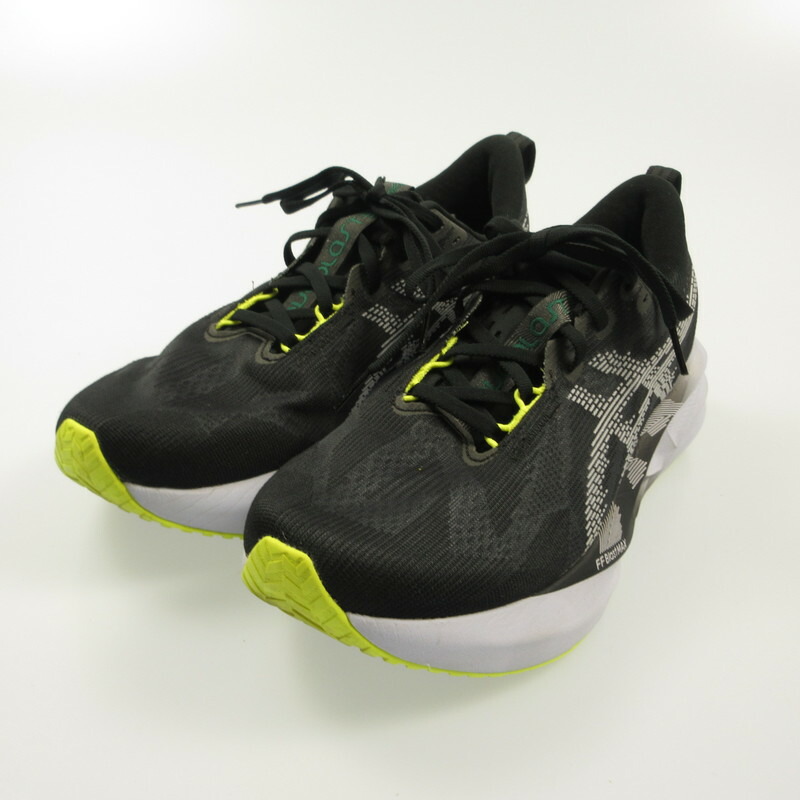 【中古】asics | アシックス NOVABLAST 5 スニーカー 1011B974 ブラック 27.5cm【姫路東店】