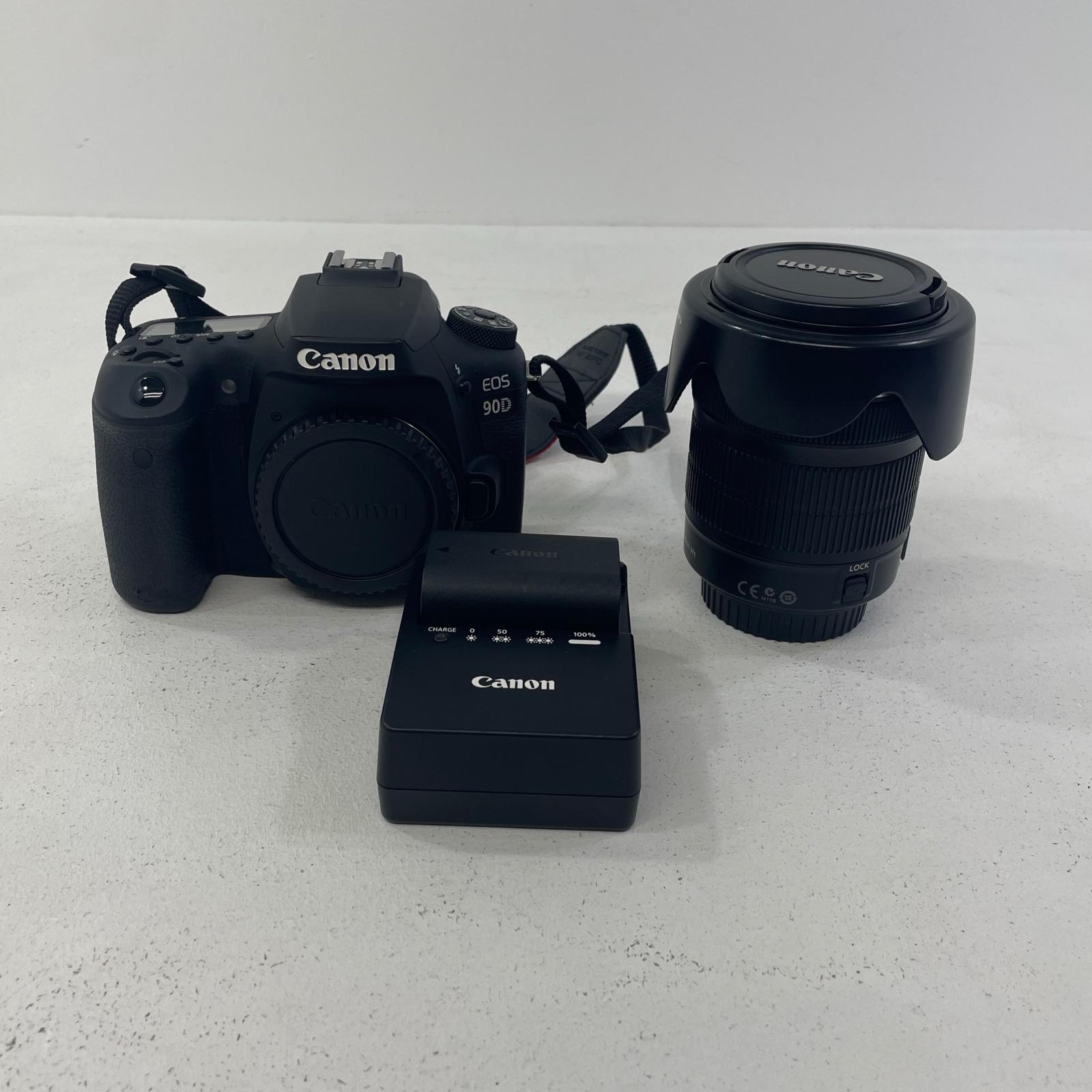 【中古】 CANON | 加農砲 一眼二眼レフ写真機 色つや:黒いこと APS-C EOS 90D 031051000478 一眼二眼レフ EFマウント【尾張小牧店】