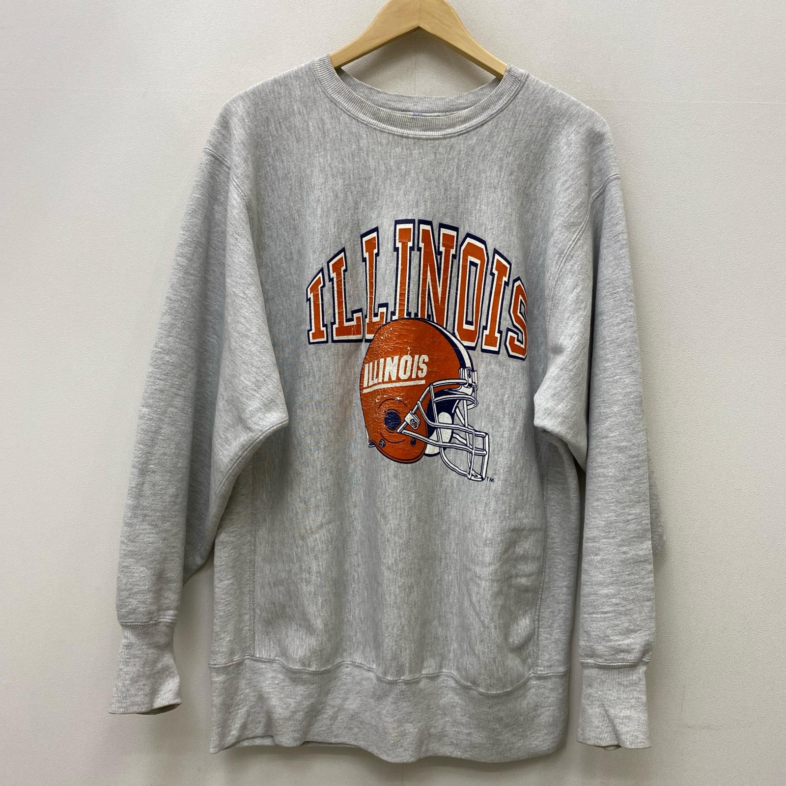 【中古】Champion | はやりっ子 ILLINOIS  USA製 流汗 白いこと 大きさ：XXL【加古川店】