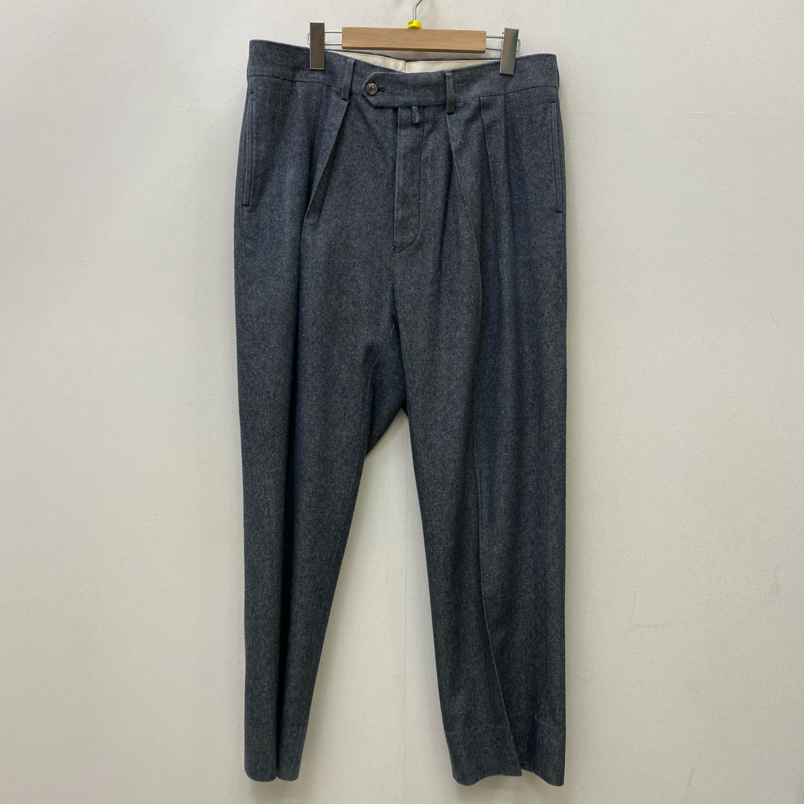 【中古】NEAT | ニート ツータックスラックス 余分の物ボトムス 薄墨色 大いさ：50【加古川店】