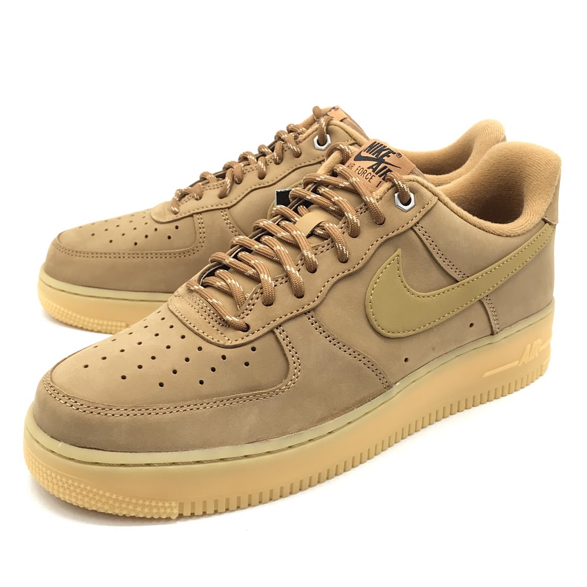 【中古】NIKE | ナイキ AIR FORCE 1 07 WB エアフォース1  スニーカー CJ9179-200 フラックス/ガムライトブラウン/ブラック/ウィート 27cm【倉吉店】