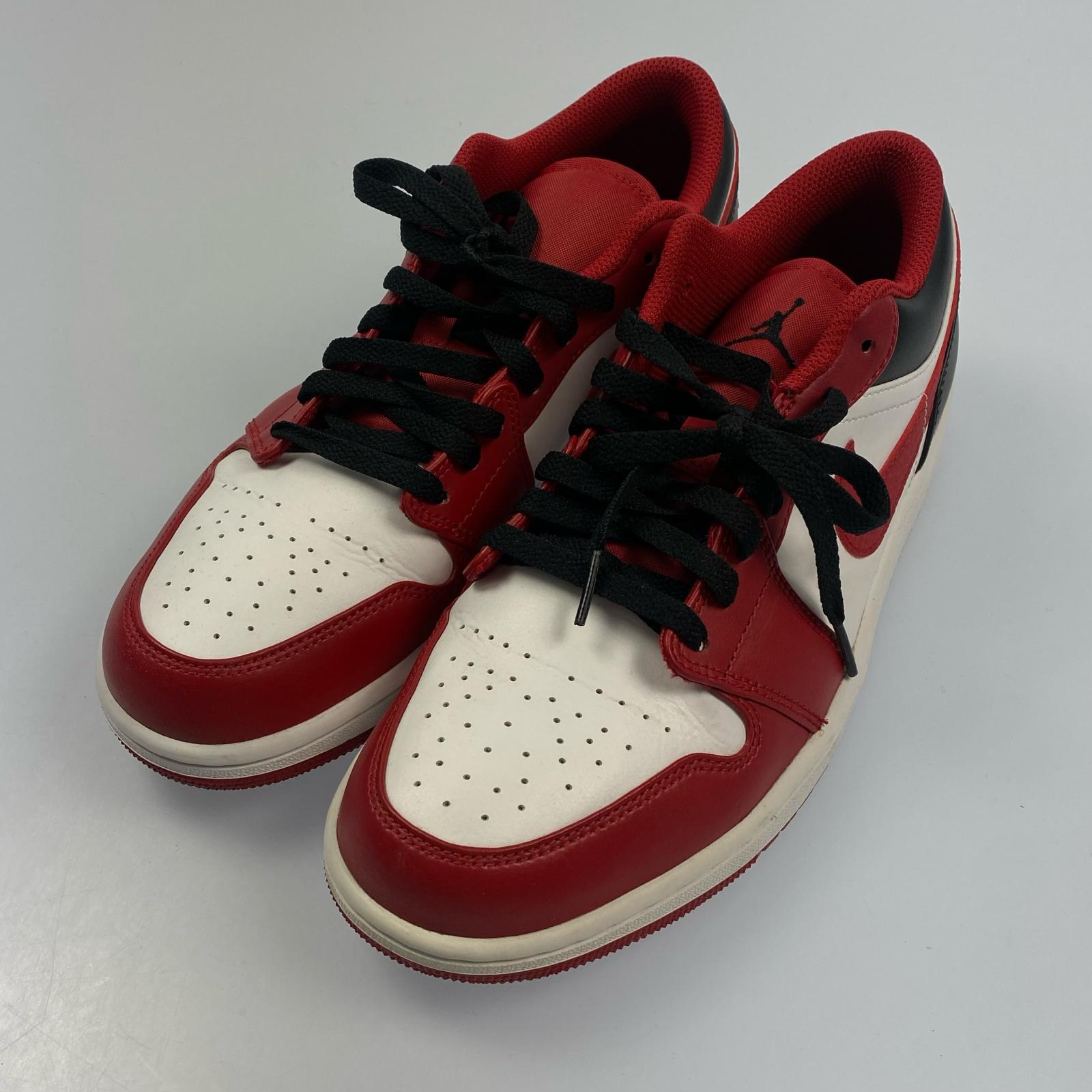 【中古】NIKE | ナイキ AIR JORDAN 1 LOW スニーカー 553558-163 2022S/S 大きさ:27.5珊 赤いこと【姫路東店】