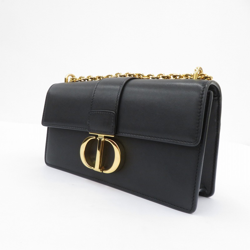 【中古】Dior | クリスチャンディオール 30 モンテーニュ イーストウエストバッグ ショルダーバッグ M9334UHEL M900 黒いこと【瀬戸大橋店】