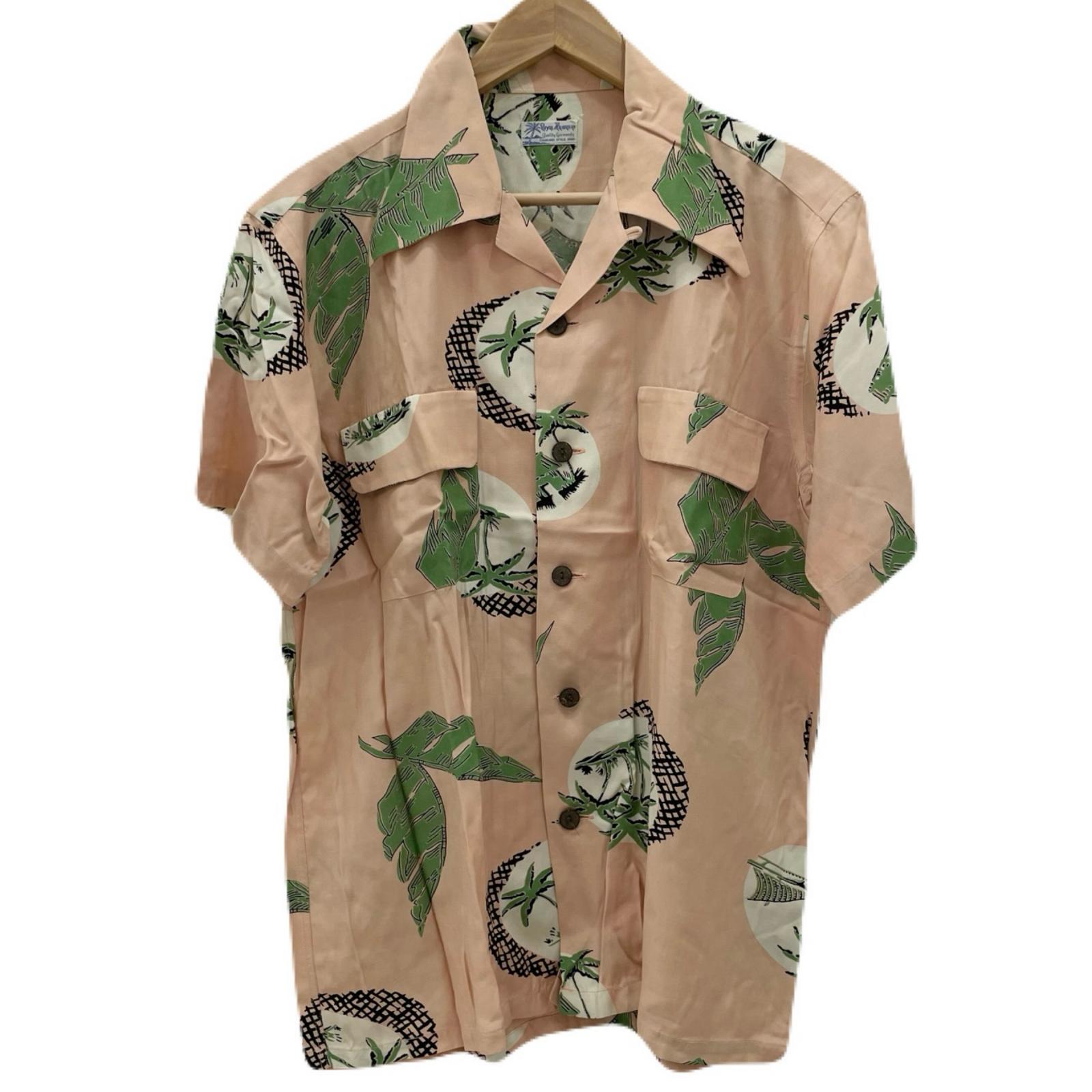 【中古】VINTAGE | ビンテージ Royal Hawaiian　アロハシャツ ベージュ サイズ：2【尾張小牧店】 21,754円